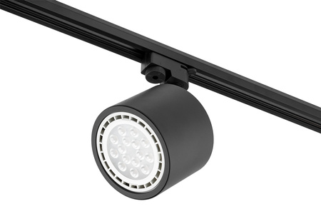 Kolejové bodové svítidlo TONI ES111 stropní svítidlo Pohyblivé černé
