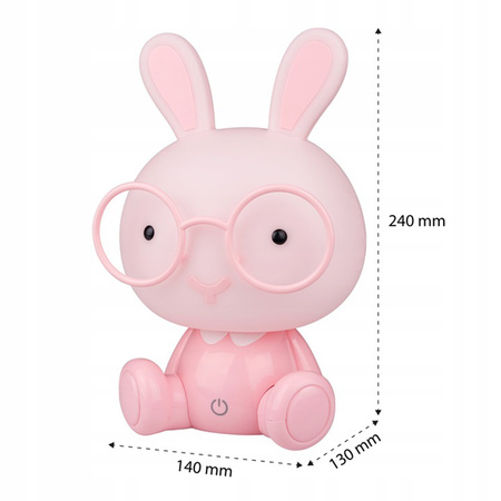 Dekorativní noční světlo KING LED 5W 5000K Pink