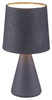 Stolní noční lampa E14 šedá Moderní Nalani 2695 Rabalux