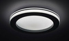 Stropní svítidlo LED pro povrchovou montáž 48W 3400lm 3000K černá Moderní Nilin Rabalux