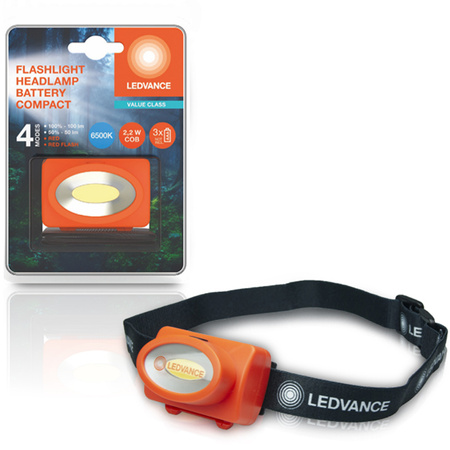 LED COB světlo bateriový světlomet 3xAA 80lm 4000K LEDVANCE