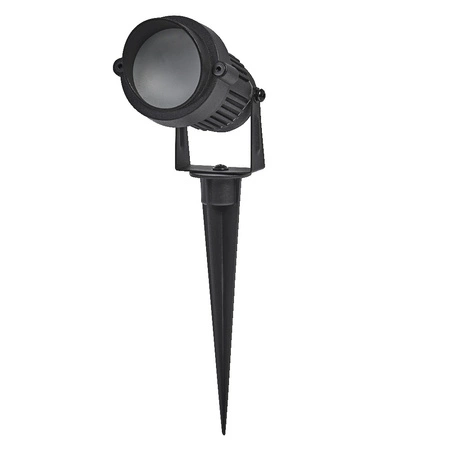 Venkovní zahradní lampa LED solární reflektor 1W 60lm 3000K IP44 Black Endura Ledvance