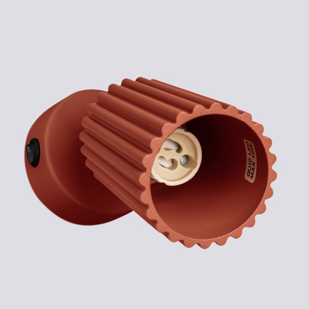 Nástěnné svítidlo Reflektor Tuba Spot GU10 Ochre Red Carbon Deep Space SL.1636 Sollux