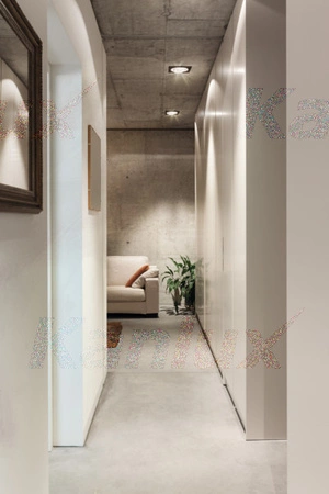 Bodové svítidlo LED GU5.3 Square Black Seidy Kanlux pro zápustnou montáž