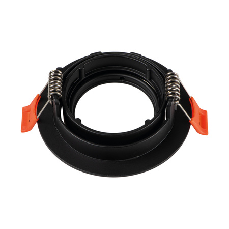 Kruhové stropní bodové svítidlo nastavitelné GU5.3 GU10 kulaté černé Dalla Kanlux