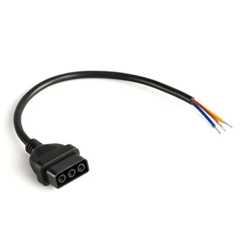 Napájecí zástrčka 30 cm 230V černá VL-BNL02-F01B VIDEX