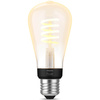 LED Edison E27 ST64 7W CCT PHILIPS HUE White & Ambiance Filament Bluetooth Zigbee žárovka