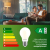 Žárovka LED E27, A60 4W = 60W 840lm 3000K Teplá bílá 360° Skleněná Filament ALS LUMILED