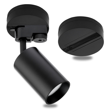 LUMILED HUMA RAIL KIT BLACK + SAGI RAIL SPOTLIGHT BLACK