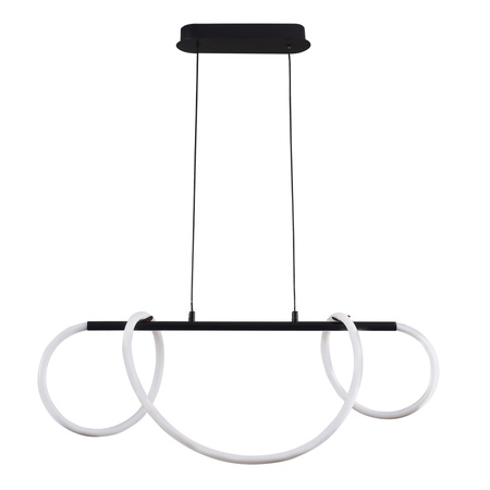 38W 4450lm 4000K neutrální černá Emma Sanico Goldlux závěsná lampa