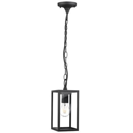Venkovní závěsná zahradní lampa Malmo E27 Graphite - GOLDLUX (Polux)