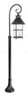 Venkovní zahradní lampa LANTERN E27 Toledo K 5002/2/R 116cm černá Su-Ma