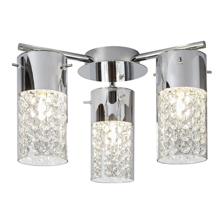 LED stropní svítidlo do koupelny E14 IP44 Chrome Classic Niagara Rabalux