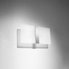 LED nástěnné svítidlo AZALIA 2xG9 Nástěnné svítidlo Bílý chrom SOLLUX