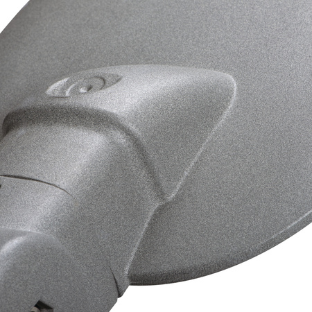 Parkovací LED pouliční lampa 100W 13000lm 3000K Teplá 140° IP65 IK08 Šedá Povrchová montáž STRETON KANLUX