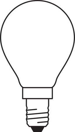LED žárovka P45 E14 5,9W = 60W 806lm 6500K studená bílá 300° STAR CLASSIC Osram