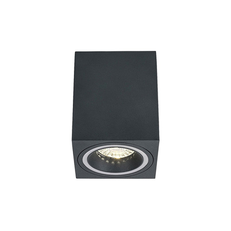 Stropní svítidlo pro povrchovou montáž Square GU10 Grey Modern Cobalt Rabalux
