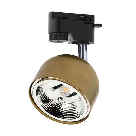 TRACER BLACK/GOLD Černý/zlatý reflektor s přípojnicí pro ES111 GU10 4493 TK Lighting