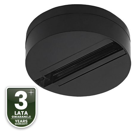 Adaptérová základna pro montáž jednofázových reflektorů černá LUMILED