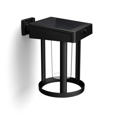 LED solární nástěnná lampa CAMILL 1,4W 3000K IP44 Soumrakový senzor PHILIPS