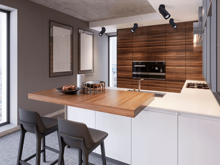 GU10 LED nástěnné svítidlo. pohyblivé. černá Tuba Spot RITA