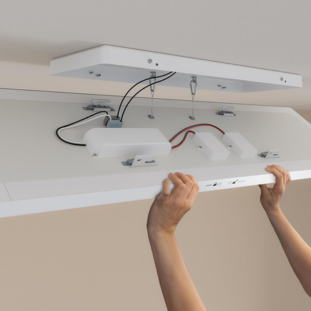 LED panel Povrchové stropní svítidlo 120x30 cm 67W 4800lm IP20 Bílá a barevná Ambiance RGB + TW White Smart SMART Zigbee Bluetooth Datura Philips HUE