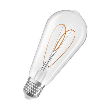 Dekorativní LED žárovka ST64 Edison E27 7,2W = 60W 806lm 2700K Warm CRI90 300° Dimmable Vintage 1906 Osram