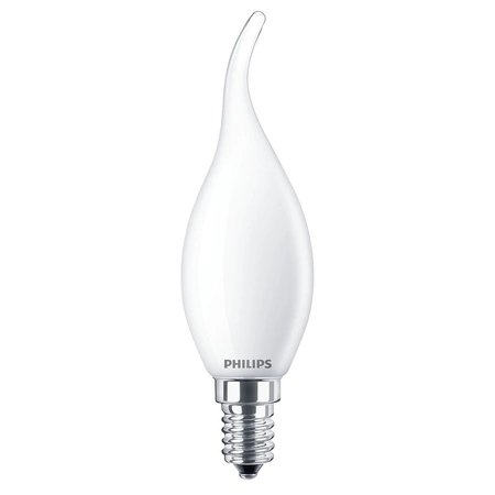 Žárovka LED Flame E14 BA35 2.2W = 25W 250lm 2700K Teplá bílá vlákno Mléčné PHILIPS