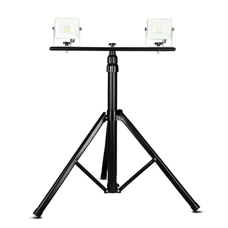 Dvojitý stativový stojan pro Reflektor LEDy TRIPOD Black VT-41150B V-TAC