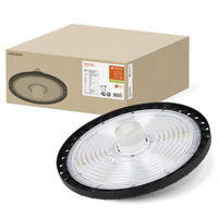 LED průmyslové svítidlo 190W 27000lm 4000K neutrální se soumrakovým senzorem pohybu černé IP65 IK08 High Bay Gen 4 Ledvance