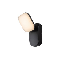 Venkovní zahradní lampa LED fasádní nástěnná lampa 12W 800lm 3000K IP44 černá Moderní Odiel Rabalux