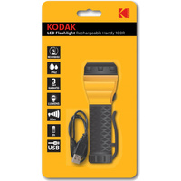 Dobíjecí LED svítilna ruční FLASHLIGHT HANDY 100R USB 100lm IP62 KODAK