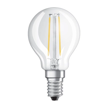 E14 P45 LED žárovka 2.5W = 25W 250lm 4000K Neutrální bila 300° vlákno OSRAM STAR