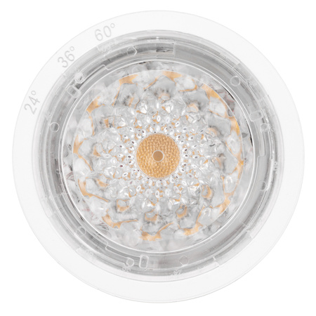 Žárovka LED GU10, 6W = 50W 580lm 6500K Studená bílá Nastavitelná 24° 36° 60° LUMILED