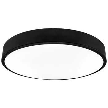 Plafond LED stropní svítidlo pro povrchovou montáž 36W 4000K CRI>85 HOUSTON černá 40cm