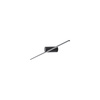 Nástěnné LED svítidlo pro povrchovou montáž 10W 390lm 4000lK Neutral Black Modern SPIN LED S 10620 Nowodvorski