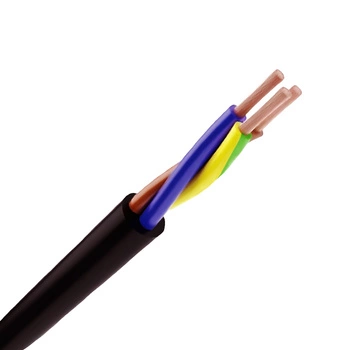 Kabel OMY 300/300V 3x1mm Černý 1m KABEL EL.