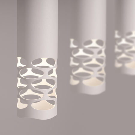 Stropní závěsné svítidlo 3x GU10 White LIRO Ocean Green SL.1693 Sollux