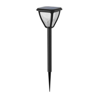VAPORA 1,5W 2700K IP44 Soumrakový senzor PHILIPS LED sloupová solární nástěnná lampa