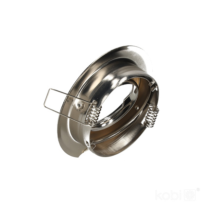 Halogenové zapuštěné bodové svítidlo GU10 Chrome Round Kobi pro zápustnou montáž