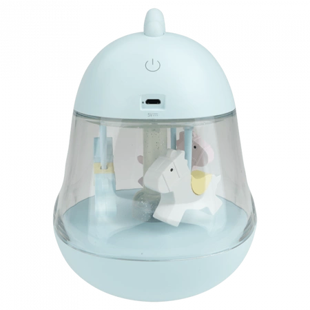 Dětské LED noční světlo 5W 3000K teplá bílá + RGB dobíjecí 1200mAh Blue MARY'S LIGHT