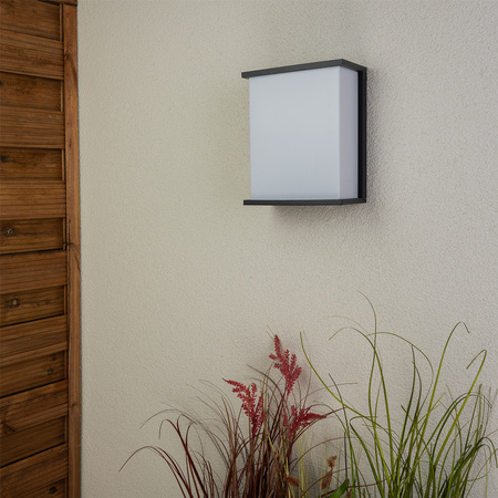 Zahradní nástěnná lampa 2x E27, obdélníková LEVIS LUMILED