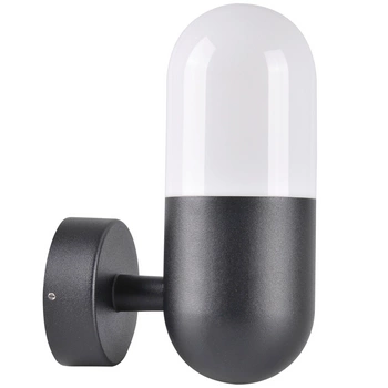 Venkovní nástěnné svítidlo HORTEN 1x E27 GOLDLUX (Polux) Black 314147