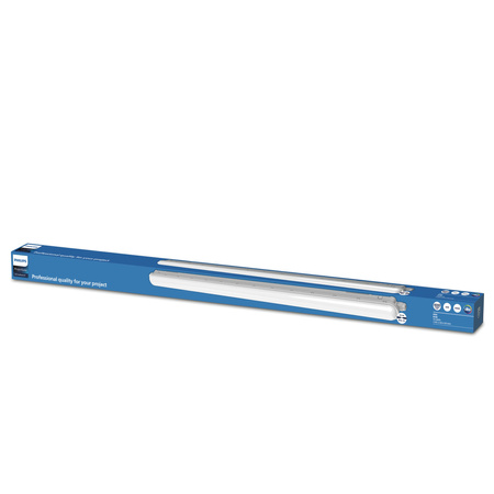 Nehořlavé prachotěsné LED svítidlo 36W 4000K 120cm IP65 IK08 Projectline pro zapuštěnou montáž PHILIPS