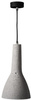 ETISSA E27 šedé betonové závěsné stropní svítidlo 110cm Kanlux