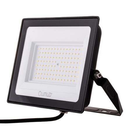 LED Reflektor 100W, 9000lm 4000K IP65 Černá ZUNA2 LUMILED