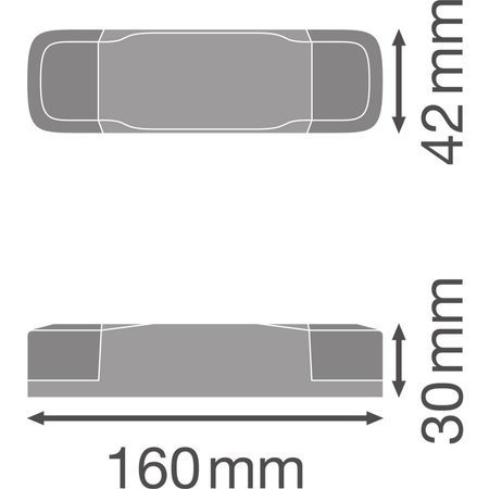 LEDVANCE LED pásky s konstantním napětím 30W 24V DC IP20 Hodnota LEDVANCE