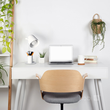 Stolní lampa Stolní svítidlo Nastavitelná E27 Bílá Rolig Kobi