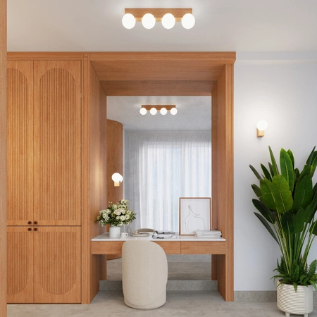 Nástěnné svítidlo G9 přírodní dřevo BULBO Peach Puff SL.1682 Sollux