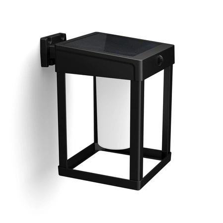 LED solární nástěnná lampa CAMILL 1,4W 3000K IP44 Soumrakový senzor PHILIPS